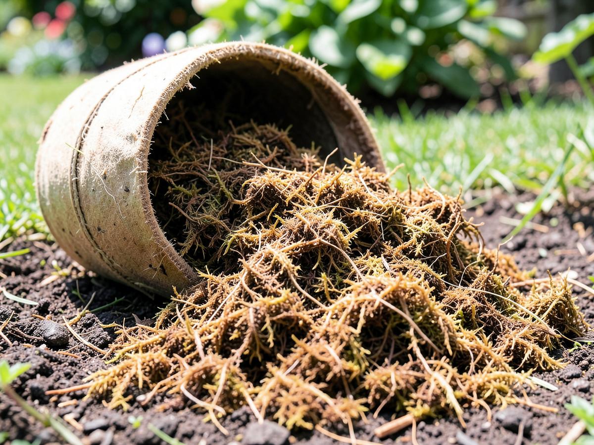 Peat Moss — Lawn & Garden material at the Omni Landscape & Garden Supply yard on Long Island